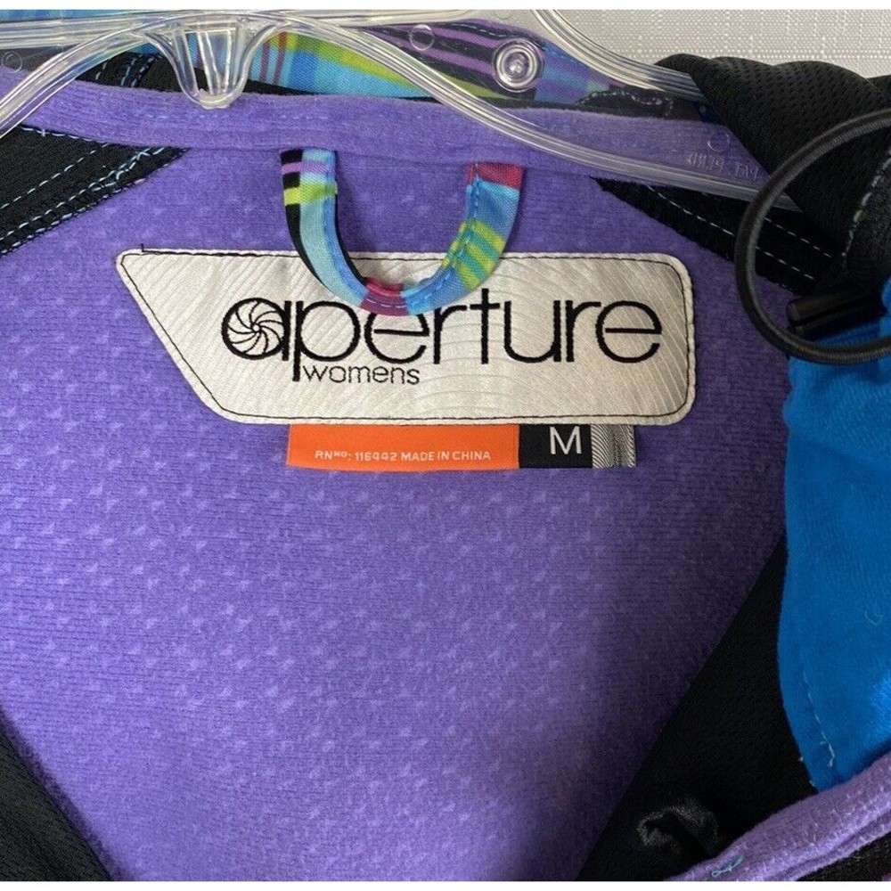Aperture Snowboard Jacket Womens Medium Ski Winter Snow Warm Multicolor - Picture 15 of 16